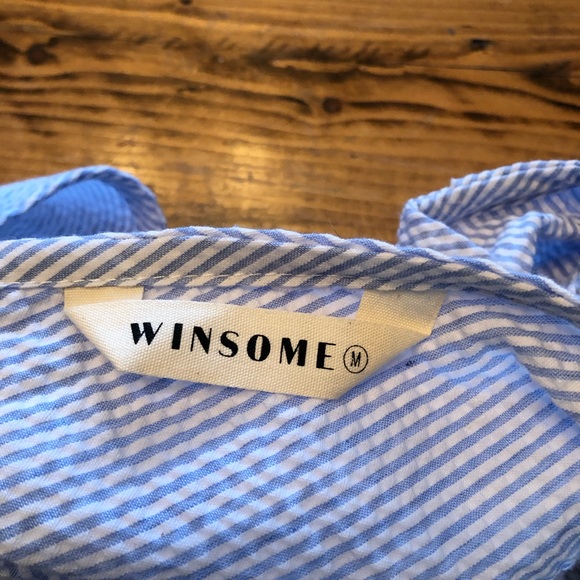 Winsome Seersucker Top - Picture 6 of 6